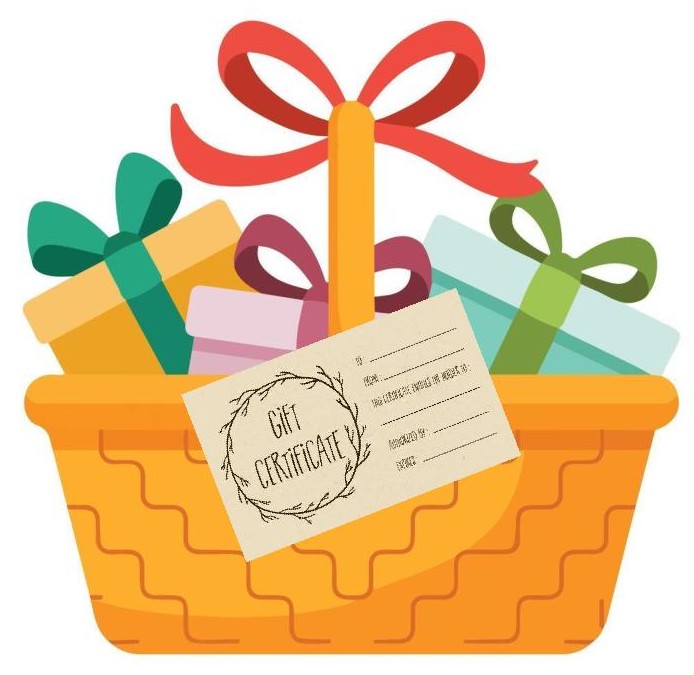 Bark in the Park Tail's End Thrift Store Gift Basket